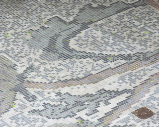 mozaïek op plein vredenburg